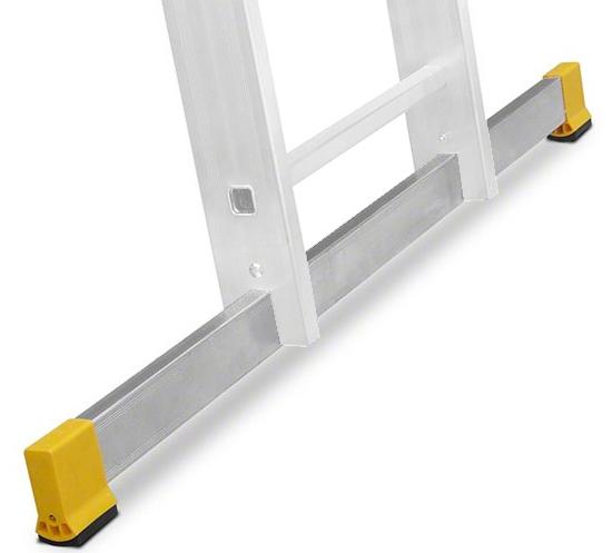ALVE Rebrík hliníkový jednodielny so stabilizátorom 8124 PROFI PLUS FORTE