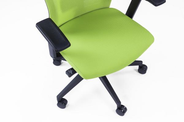 OFFICE MORE Kancelárska stolička NYON zelená