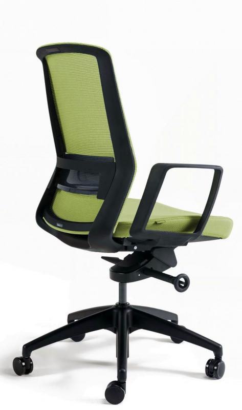 BESTUHL Kancelárska stolička J17 BLACK BP zelená