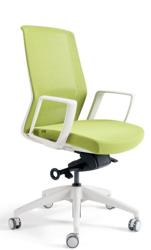 BESTUHL Kancelárska stolička J17 WHITE BP zelená