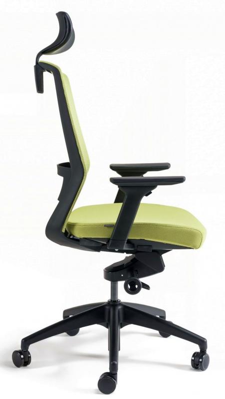 BESTUHL Kancelárska stolička J17 BLACK SP zelená