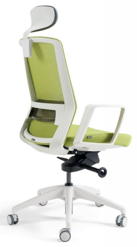 BESTUHL Kancelárska stolička J17 WHITE SP zelená