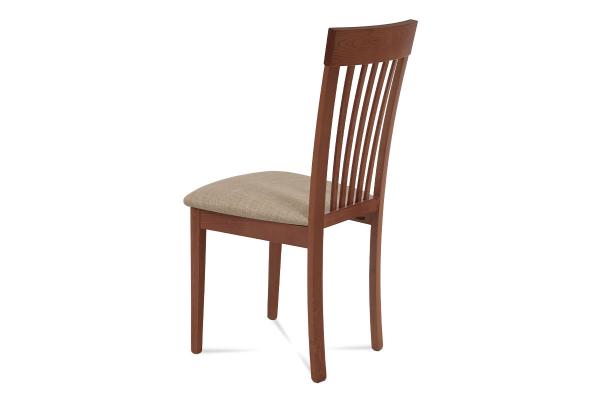 Jedálenská stolička BC-3950 TR3, čerešňa/látka béžová