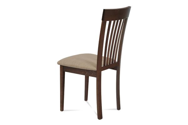 Jedálenská stolička BC-3950 WAL, orech/látka béžová