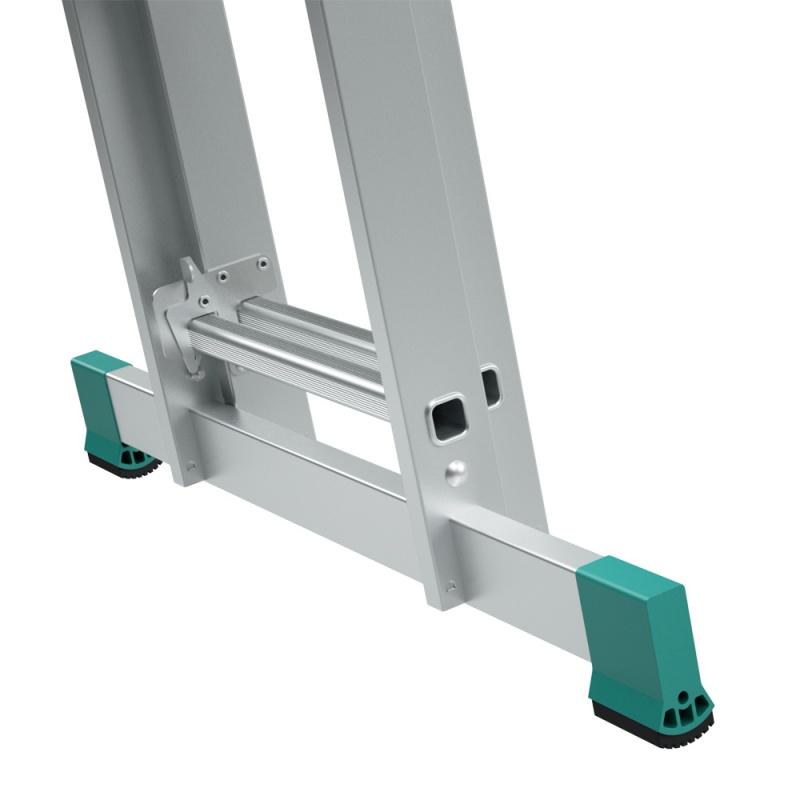 ALVE Rebrík hliníkový jednodielny so stabilizátorom 7111 PROFI EUROSTYL