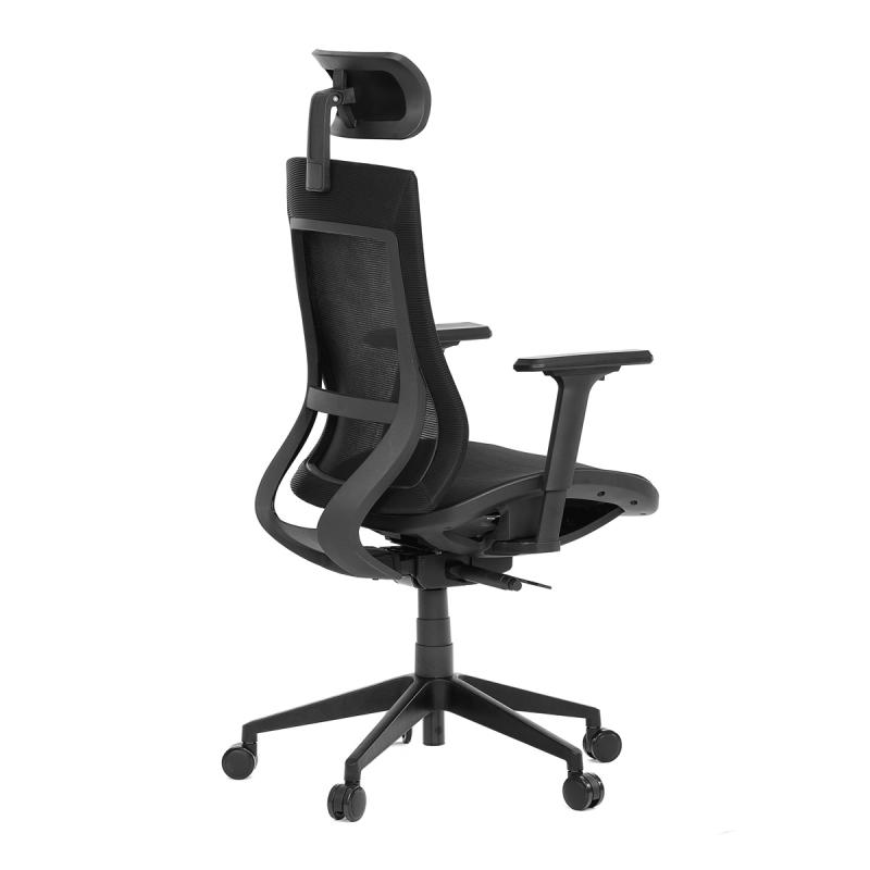 Kancelárska stolička KA-W002 BK čierna