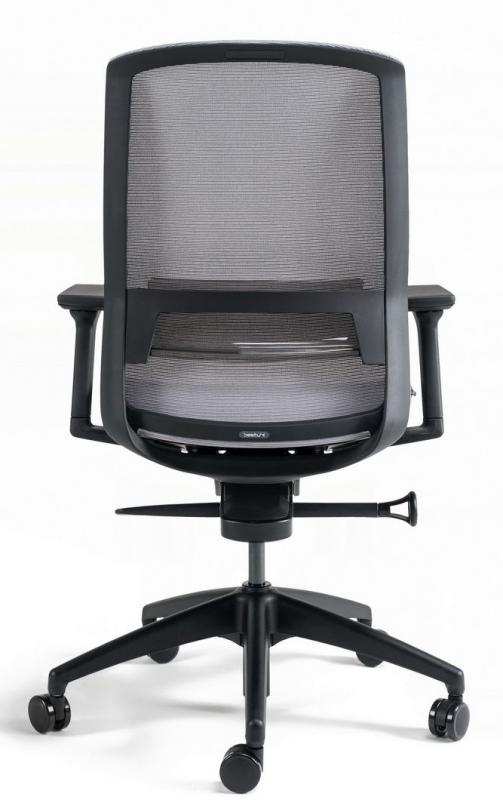 BESTUHL Kancelárska stolička J17 BLACK BP sivá